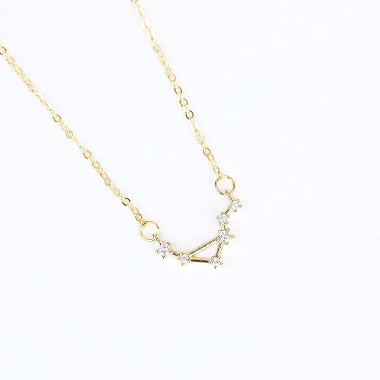 Rose Gold Leo Constellation Necklace - Lily Daily Boutique